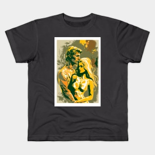 Adam and Eve - An abstract art for this valentines day Kids T-Shirt